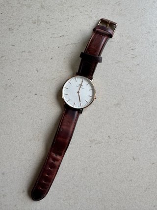 Reloj Daniel Wellington Marrón y Dorado/Rosado