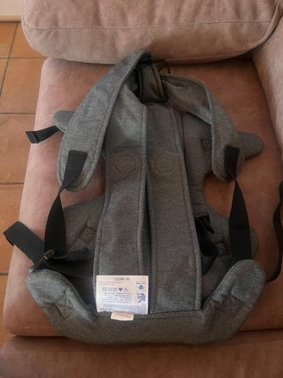 Mochila portabebés Jane gris