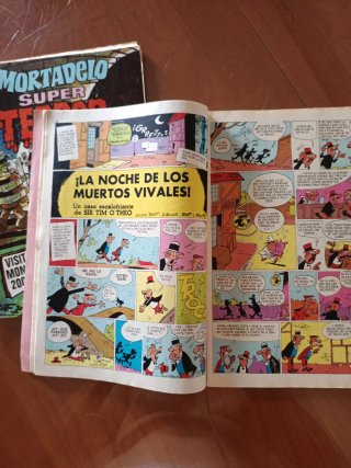 MORTADELO SUPER TERROR AÑOS 70 EDITORIAL BRUGUERA