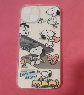 Funda iPhone 14 Snoopy