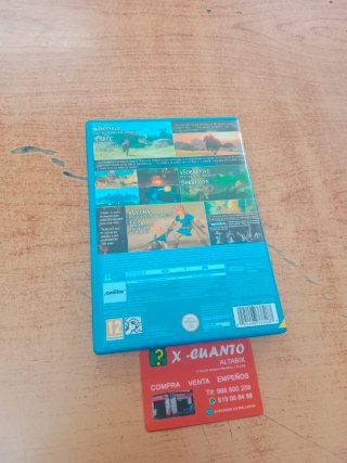 JUEGO N WII U THE LEGEND OF ZELDA BREATH OF THE WI
