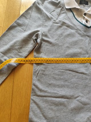 Polo Zara Hombre Manga Larga Talla S