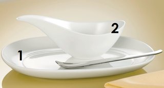 Plato Ovalado Villeroy& Boch Stella Hotel 20x10 cm