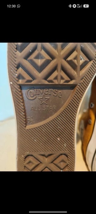 Converse mostaza plataforma