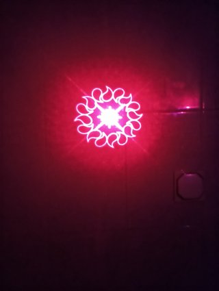 Luz de fiesta animada