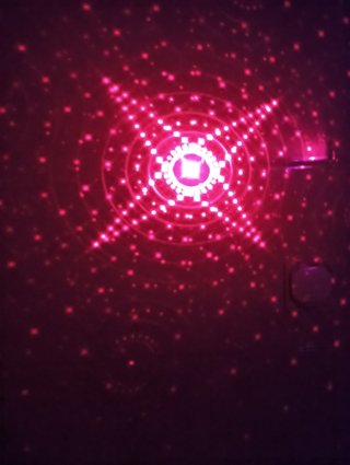 Luz de fiesta animada