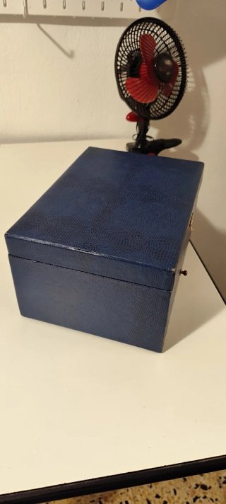 Joyero vintage caja tocador, tamaño grande