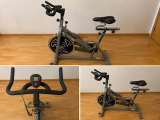 Bicicleta Estática Spinner Gris
