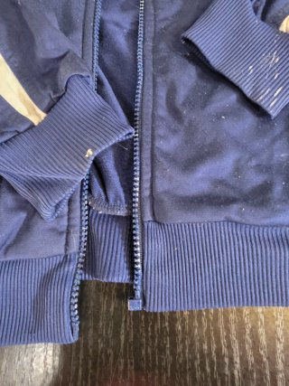 Chaqueta Adidas Vintage Azul Talla S