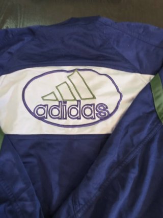 Chaqueta Adidas Vintage Azul Talla S