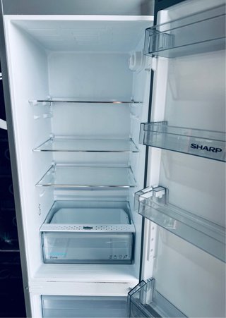 634.Frigorifico Combi Sharp 1,80x55 inox