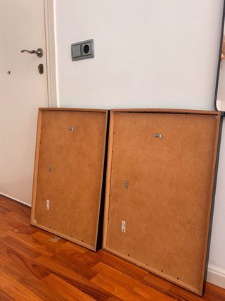 Cuadro Ikea Marco Negro