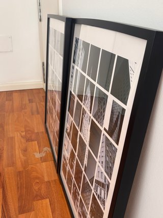 Cuadro Ikea Marco Negro