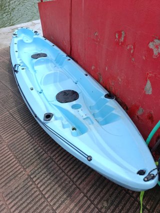 Kayak Doble Autovaciable Azul