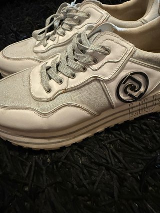 Ténis LiuJo 40 Branco e prata