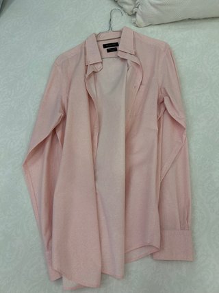 Camisa rosa Massimo Dutti