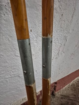 Par Remos Vintage Madera y Metal