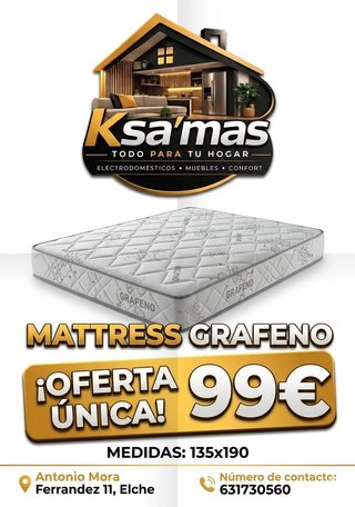 Colchón promoción 135x190