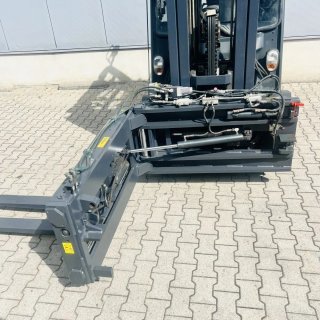 Carretilla elevadora Linde E40 con carga lateral