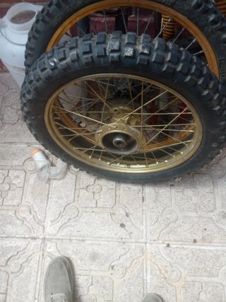 Juego Ruedas Doradas Puch Condor