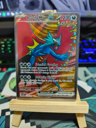 Carta Pokémon Roaring Moon EX 229/182