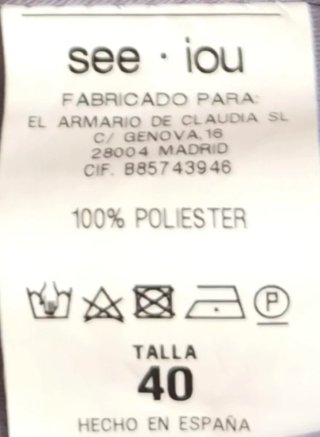 Chaquetón de colección JUANJO OLIVA talla única
