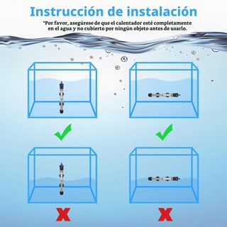 Calentador Acuario 100W 30-100L