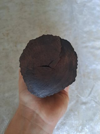 Scultura Africana Vintage Intagliata a Mano