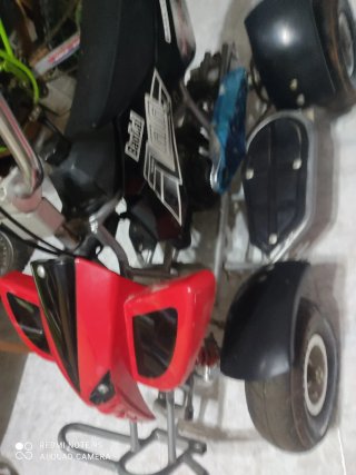 Mini Quad Infantil Rojo y Negro