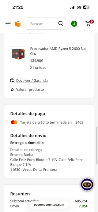 PC Gaming Ryzen 5 2600 | 16GB RAM | RX 550 4GB