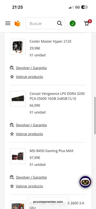 PC Gaming Ryzen 5 2600 | 16GB RAM | RX 550 4GB