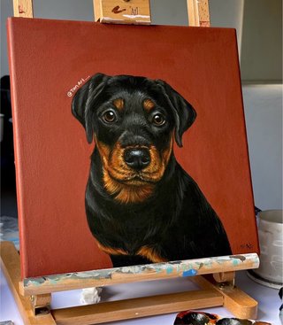Lienzo personalizado de tu mascota