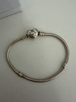 Pulsera Pandora Corazón Plata
