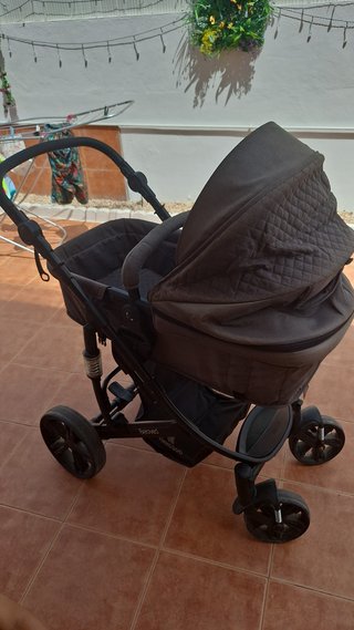 Carrito Kinderkraft Moov Gris 3 en 1