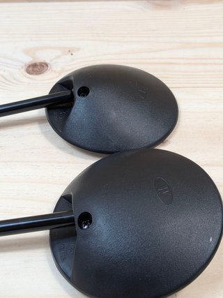 Espejos Moto Luxvara CNC Negros Homologados E24