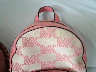 Zaino Michael Kors rosa monogram