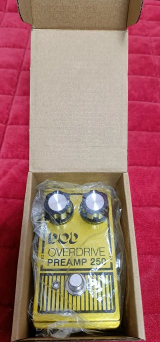 Pedal DOD Overdrive Preamp 250 Dorado