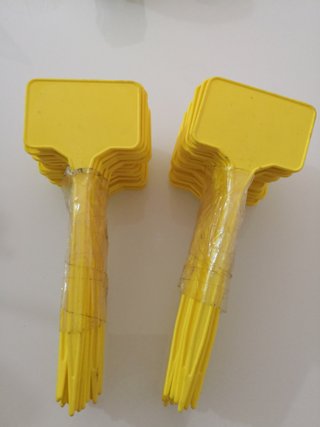 100 etiquetas pincho para plantas