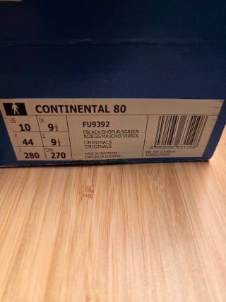 Adidas Continental 80 Negro Morado