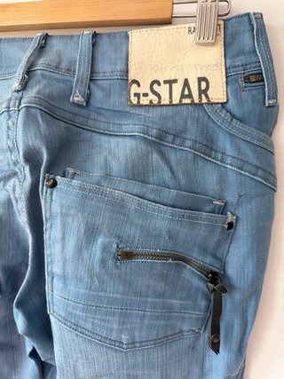 Pantalones G-Star RAW Asimétricos Azul otro negro