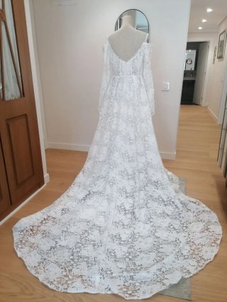 Vestido de novia encaje +VELO
