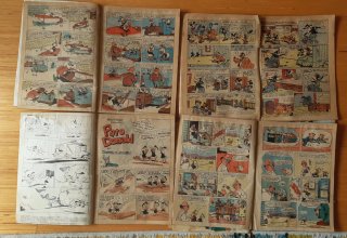 Comics antiguos Dumbos (10x).años 1956-57.
