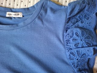 Lote 2 Camisetas Mujer Talla L Easy Wear