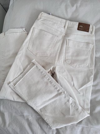 Pantalones Zara Beige