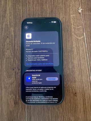 iPhone 17 256GB Blanco con Garantía