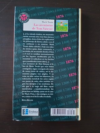 Libro "Las aventuras de Tom Sawyer"