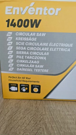 Enventor 1400W Sierra Circular Láser