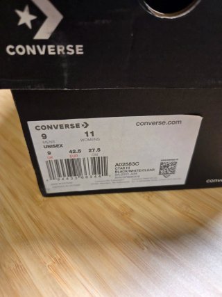 Converse All Star Negras
