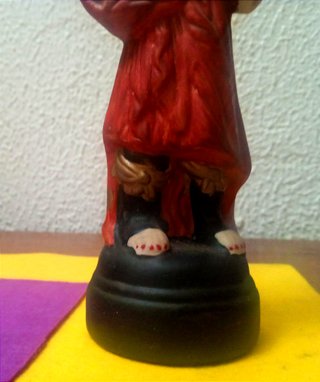 "SAN PANCRACIO" PORCELANA VINTAGE . AÑOS 90.