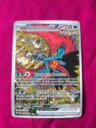 Carta Pokémon Bramaluna EX 230 PS Pasado